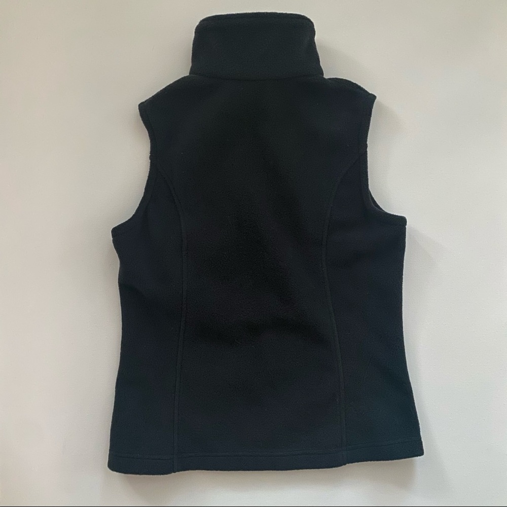 SOLD Columbia Benton Springs Fleece Vest Black - Picture 3 of 5